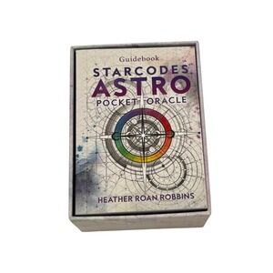 Hay House Starcodes Astro Pocket Oracle 56-Card Deck Multicolor Astrology Guide